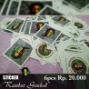 Sticker Rambut Gimbal